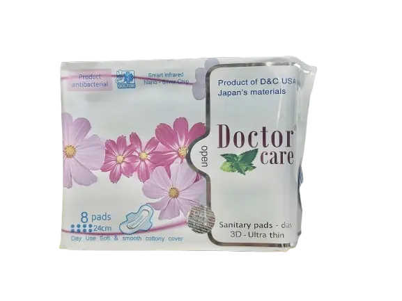 Băng vệ sinh Doctor Care ban ngày bịch 8 miếng D&G America