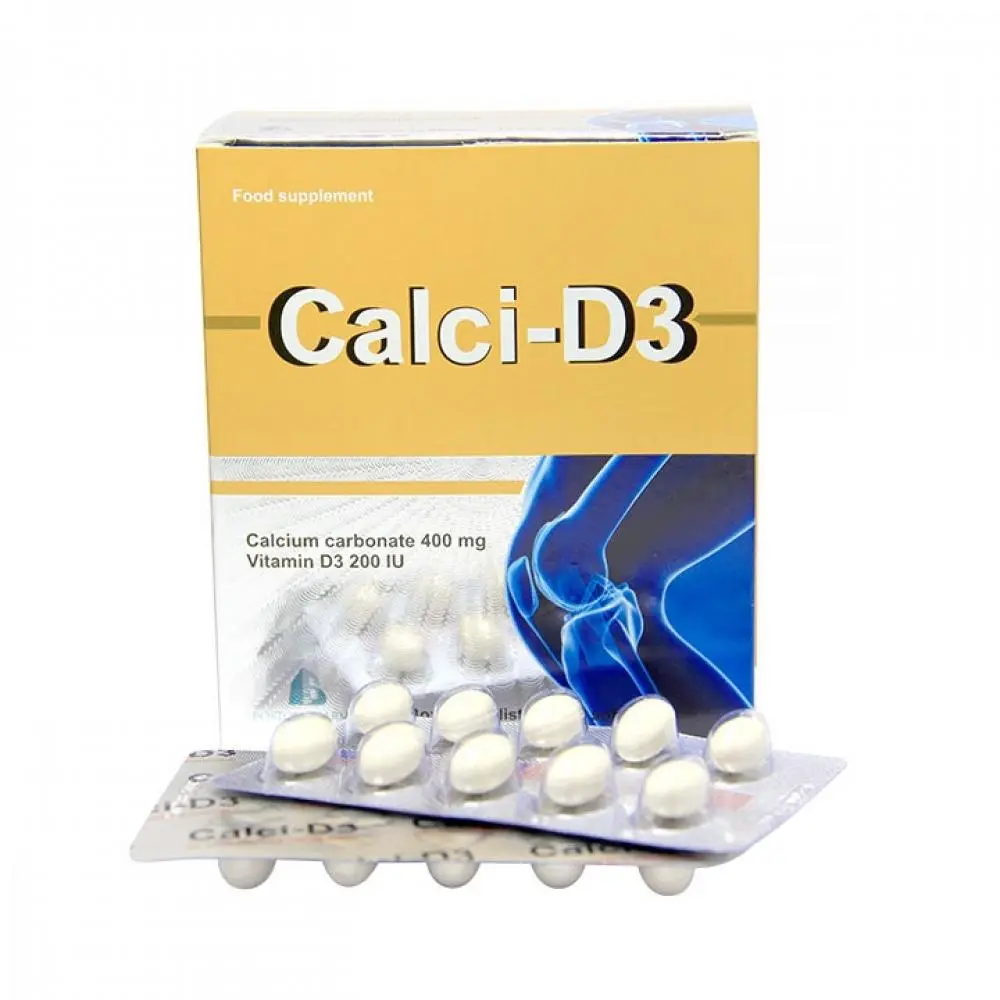 Calci D3 hộp 10 vỉ x 10 viên nang Boston