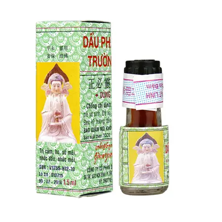 Dầu Phật linh Trường Sơn hộp 10 lọ x 1.5ml