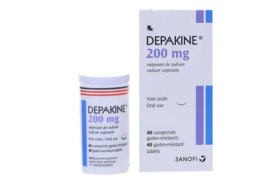 Depakine 200mg lọ 40 viên nén Sanofi