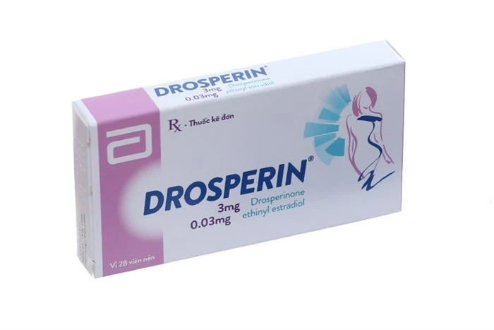Drosperin 3mg hộp 1 vỉ x 28 viên nén Abbott