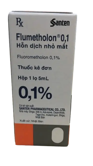 Flumetholon 0.1% lọ 5ml Santen Nhật Bản