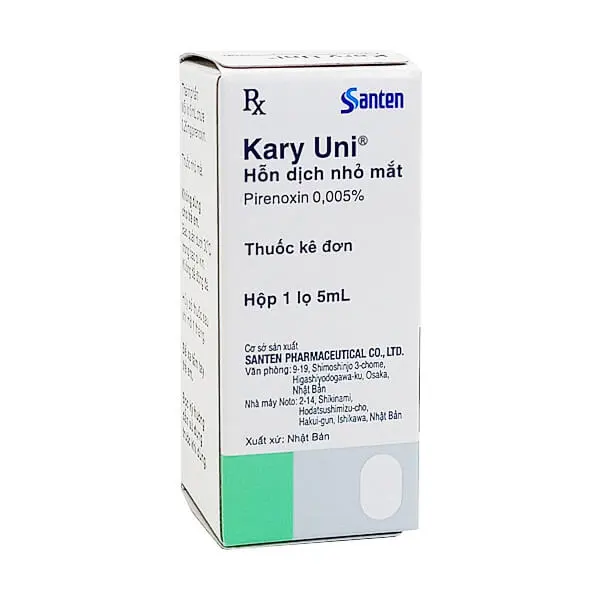 Kary Uni Pirenoxin 0.005% nhỏ mắt 5ml Nhật