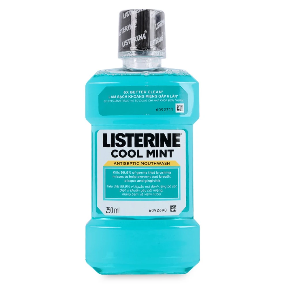 Listerine Cool Mint lọ 250ml Thái Lan