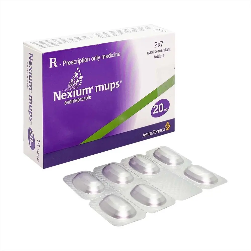 Nexium Esomeprazole 20mg hộp 2 vỉ x 7 viên nén AstraZeneca