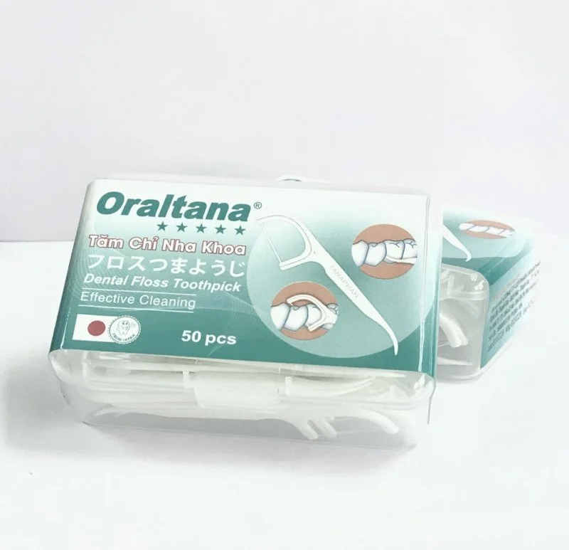 Oraltana tăm chỉ nha khoa hộp 50 cái