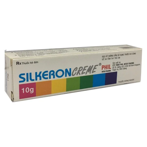 Silkeron trị nấm viêm da Tube 10g Phil Inter