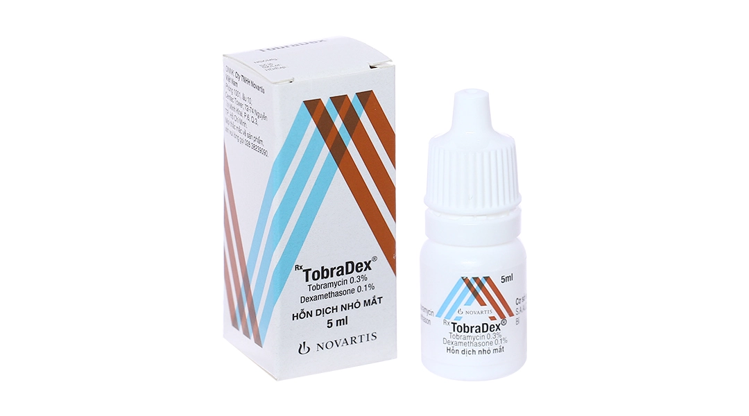 Tobradex nhỏ mắt lọ 5ml Novartis