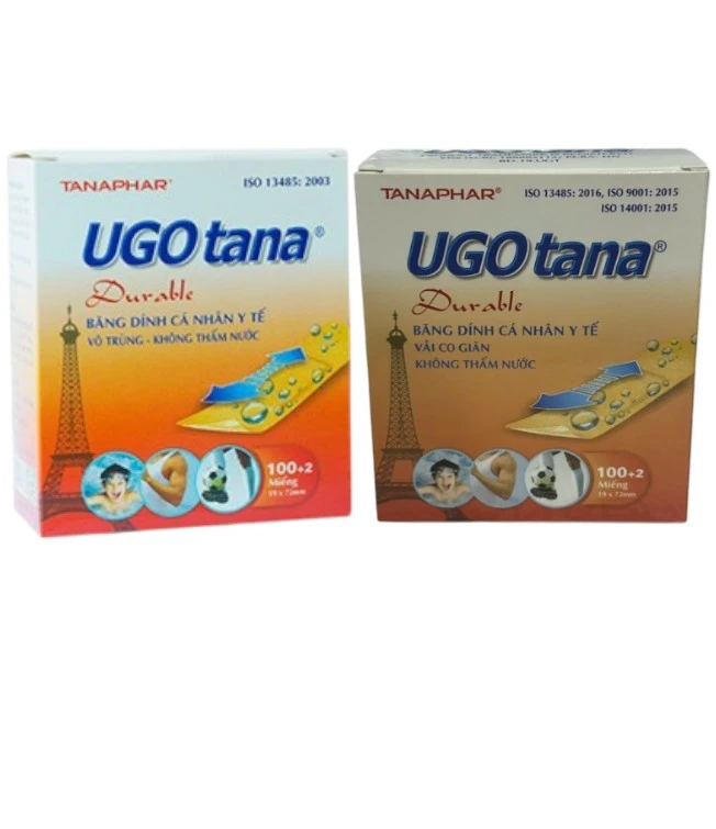 Ugo tana hộp 102 miếng 19 x 72 mm Tân Á