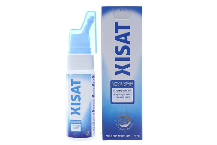 Xisat xanh xịt lọ 75ml Merap