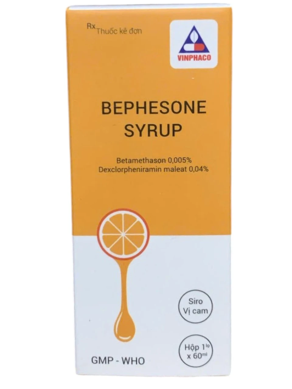 Bephesone Syrup lọ 60ml Vinphaco
