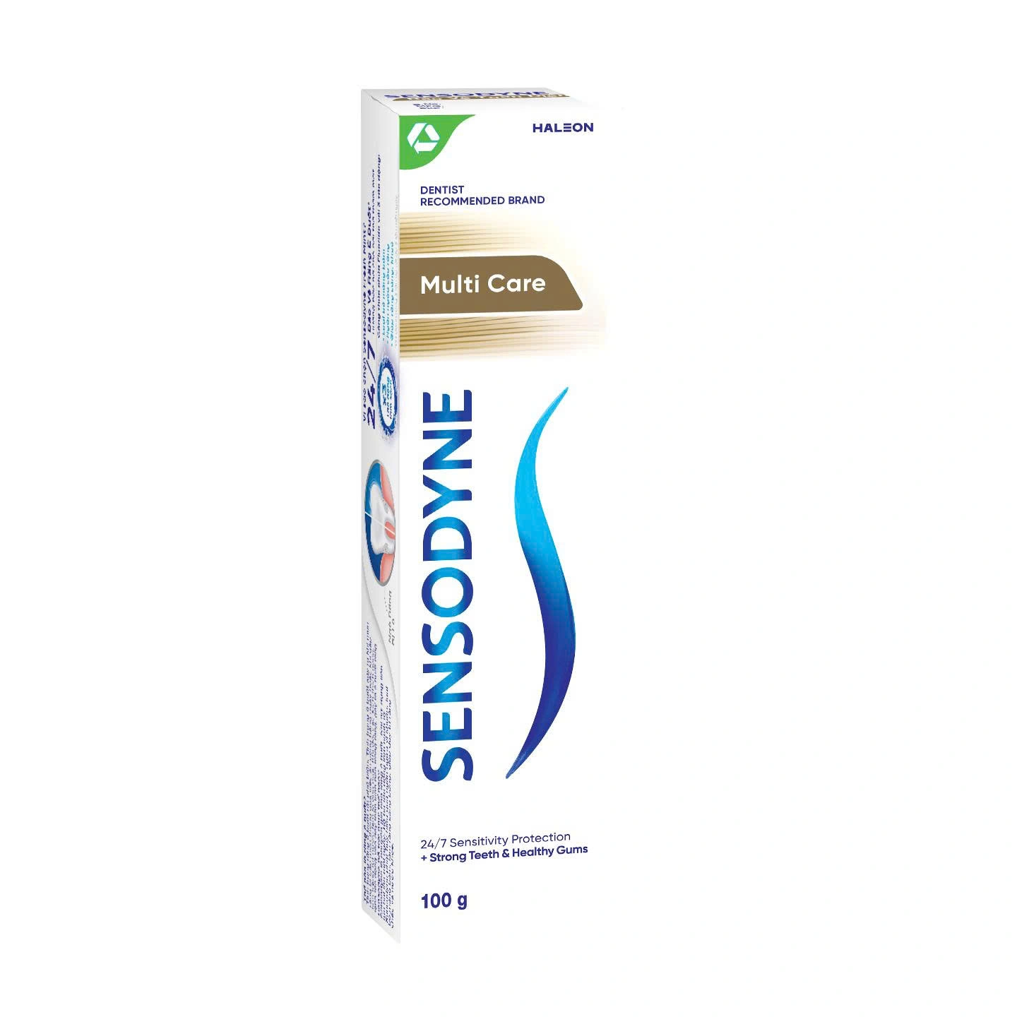 Sensodyne multicare kem đánh răng tube 100g Gsk