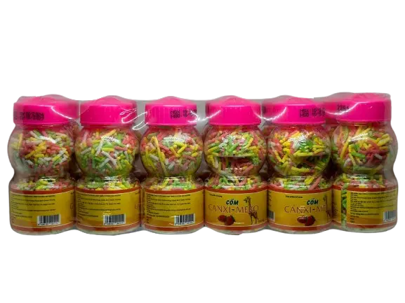 Cốm bổ Canxi-Meko lốc 12 chai x 40g Tùng Lâm