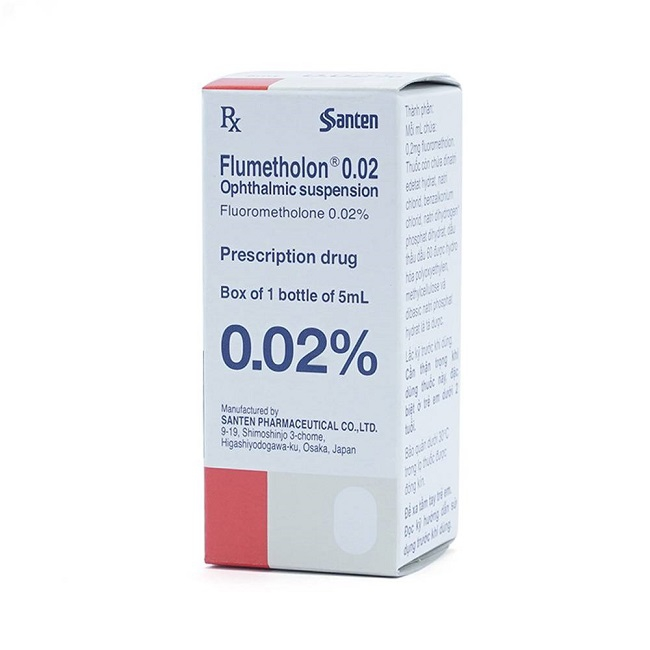 Flumetholon 0.02% lọ 5ml Santen Nhật Bản